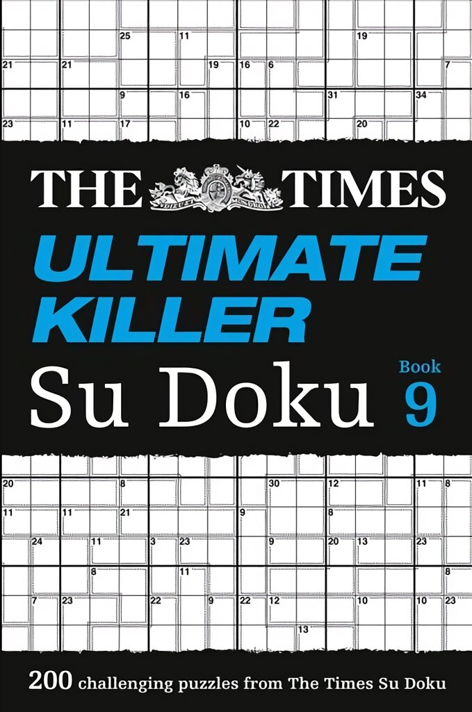Times Ultimate Killer Su Doku Book 9: 200 Challenging Puzzles from the Times, Book 9 цена и информация | Knygos apie sveiką gyvenseną ir mitybą | pigu.lt