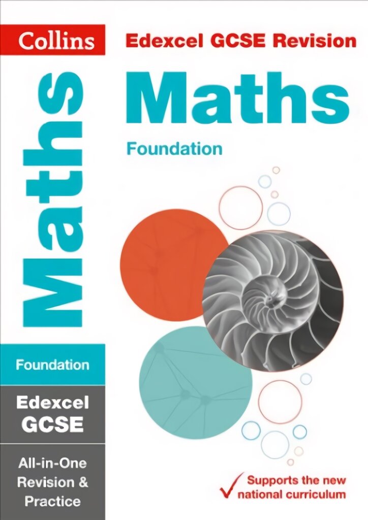 Edexcel GCSE 9-1 Maths Foundation All-in-One Complete Revision and Practice: Ideal for Home Learning, 2023 and 2024 Exams edition, Edexcel GCSE Maths Foundation Tier All-in-One Revision and Practice цена и информация | Knygos paaugliams ir jaunimui | pigu.lt