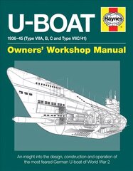 U-Boat Owners' Workshop Manual: An insight into the design, construction and operation of the most advanced attack submarine ever operated by the Royal Navy kaina ir informacija | Kelionių vadovai, aprašymai | pigu.lt