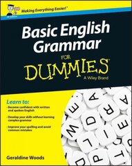 Basic English Grammar For Dummies, UK Edition UK Edition kaina ir informacija | Užsienio kalbos mokomoji medžiaga | pigu.lt