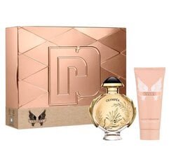 Rinkinys Paco Rabanne Olympea Solar moterims: kvapusis vanduo EDP 50 ml + kūno losjonas 75 ml kaina ir informacija | Kvepalai moterims | pigu.lt