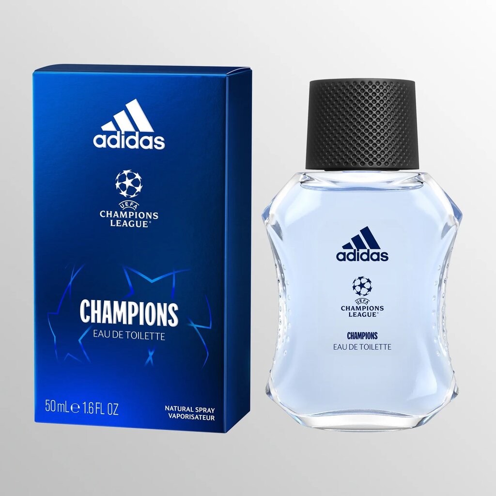Rinkinys Adidas UEFA VIII vyrams: tualetinis vanduo EDT, 50 ml + dušo želė, 250 ml kaina ir informacija | Dušo želė, aliejai | pigu.lt