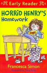Horrid Henry Early Reader: Horrid Henry's Homework: Book 23 kaina ir informacija | Knygos paaugliams ir jaunimui | pigu.lt