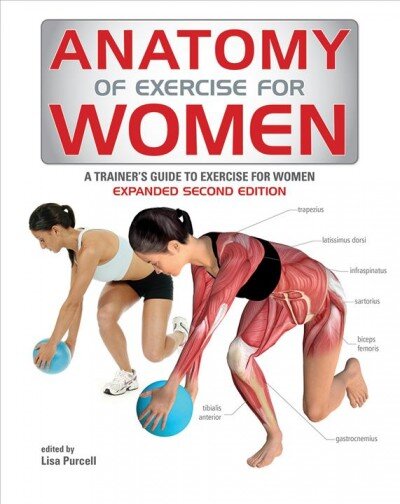 Anatomy of Exercise for Women: A Trainer's Guide to Exercise for Women 2nd edition kaina ir informacija | Knygos apie sveiką gyvenseną ir mitybą | pigu.lt