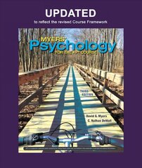 Updated Myers' Psychology for AP 3rd ed. 2021 цена и информация | Книги по социальным наукам | pigu.lt