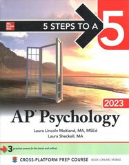 5 Steps to a 5: AP Psychology 2023 kaina ir informacija | Socialinių mokslų knygos | pigu.lt