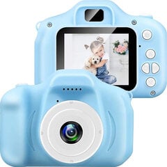 Детский фотоаппарат - цифровая камера FantasyHome, голубая цена и информация | Игрушки для мальчиков | pigu.lt