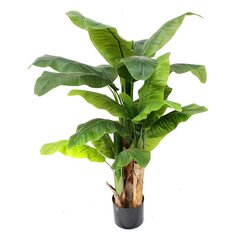 Dirbtinis augalas Bananas 140cm kaina ir informacija | Dirbtinės gėlės | pigu.lt