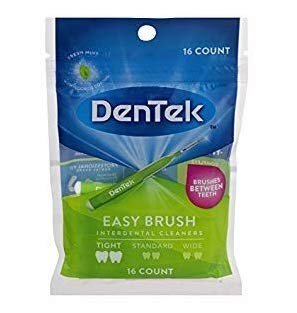 Tarpdančių šepetėliai Dentek Easy Brush Extra Tight, 16 vnt. цена и информация | Dantų šepetėliai, pastos | pigu.lt