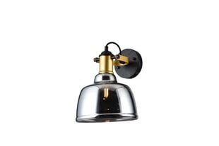 Sieninis šviestuvas MUSCARI, 22 cm, black 4833 цена и информация | Настенные светильники | pigu.lt
