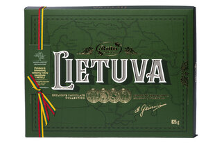 Lietuva šokoladinių saldainių rinkinys, 825 g kaina ir informacija | Saldumynai | pigu.lt