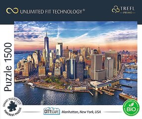 Пазл Trefl Prime Manhattan, 1500 дет. цена и информация | Пазлы | pigu.lt