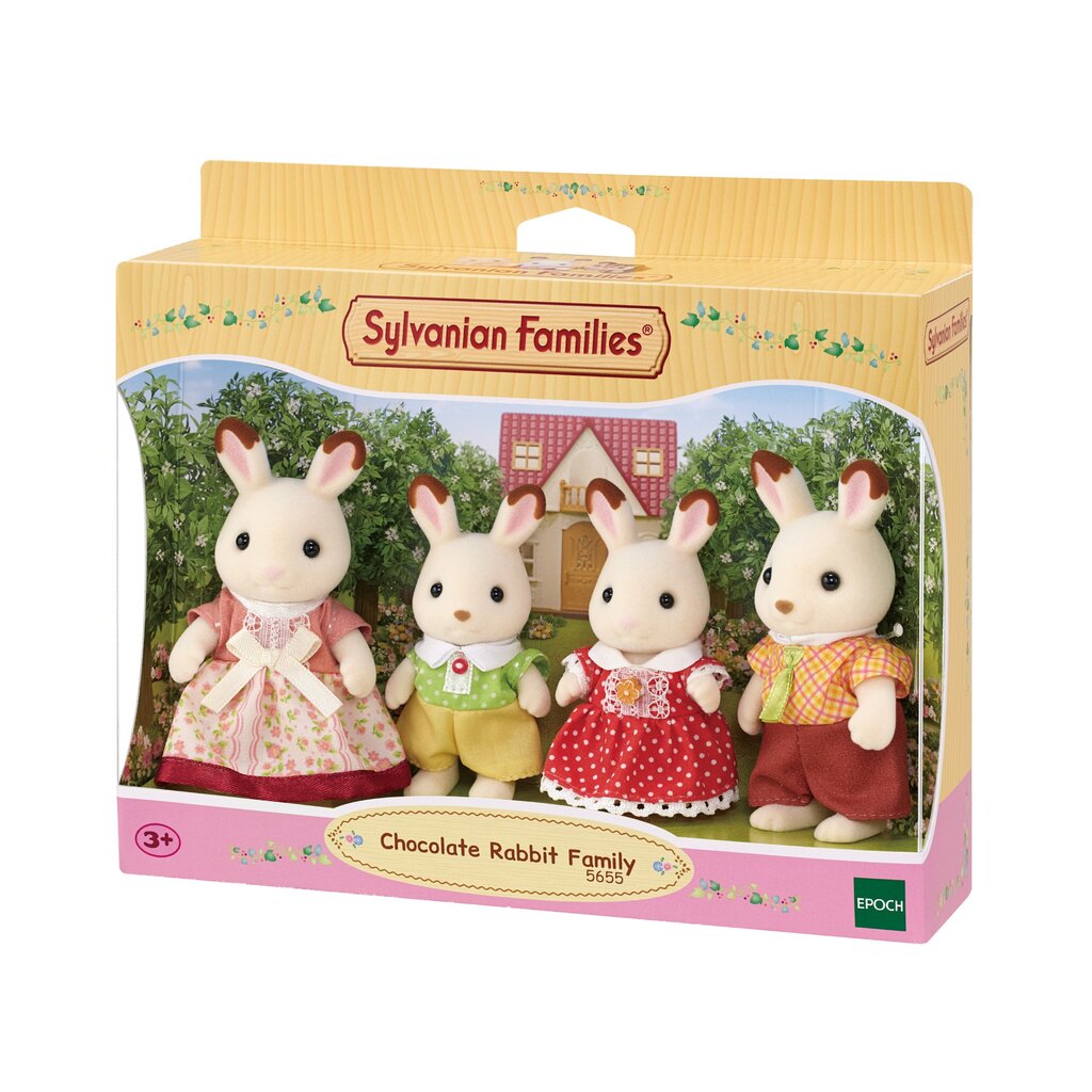 Triušiukų šeimynėlė Sylvanian Families цена и информация | Žaislai mergaitėms | pigu.lt