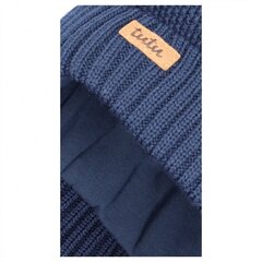 Зимняя шапка из шерсти мериноса TuTu, синяя цена и информация | Шапки, перчатки, шарфы для мальчиков | pigu.lt