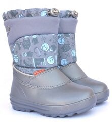 Demar vaikiški žieminiai batai ALEX, pilkai sidabriniai kaina ir informacija | Žieminiai batai vaikams | pigu.lt