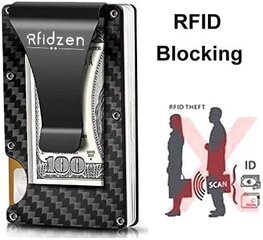 Кошелек Card Case с защитой RFID цена и информация | Мужские кошельки | pigu.lt