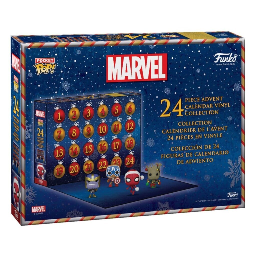 Funko POP! Advent Calendar: Marvel Spider-Man NIB. kaina ir informacija | Žaidėjų atributika | pigu.lt