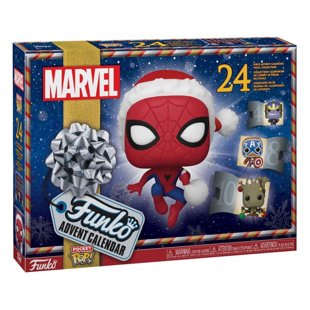 Funko POP! Advent Calendar: Marvel Spider-Man NIB. kaina ir informacija | Žaidėjų atributika | pigu.lt