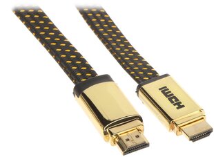 КАБЕЛЬ HDMI-1.0-MFL 1 m цена и информация | Кабели и провода | pigu.lt