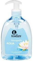 Жидкое мыло Today Aqua, 500 мл цена и информация | Мыло | pigu.lt
