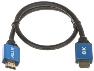 КАБЕЛЬ HDMI-0.5-V2.1 0.5 m цена и информация | Кабели и провода | pigu.lt