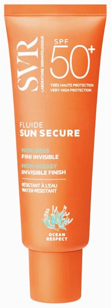 Apsauginis veido fluidas nuo saulės SVR Sun Secure, SPF50, 50 ml kaina ir informacija | Kremai nuo saulės | pigu.lt