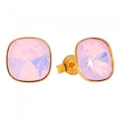 Серебряные серьги "Ослепительный Блеск (Rose Water Opal)" с кристаллами Swarovski™ DS02A381 цена и информация | Серьги | pigu.lt