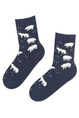 Kojinės moterims Snowy, mėlynos kaina ir informacija | Moteriškos kojinės | pigu.lt