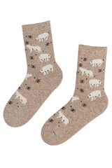 Быстросохнущие женские беговые носки Naturehike, бежевые, размер 36-38 цена и информация | Женские носки | pigu.lt