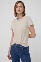 Marškinėliai moterims Lee, rudi kaina ir informacija | Marškinėliai moterims | pigu.lt