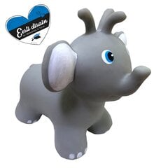 Šokliukas Gerardo's Toys Jumpy Elephant, pilkas kaina ir informacija | Žaislai kūdikiams | pigu.lt