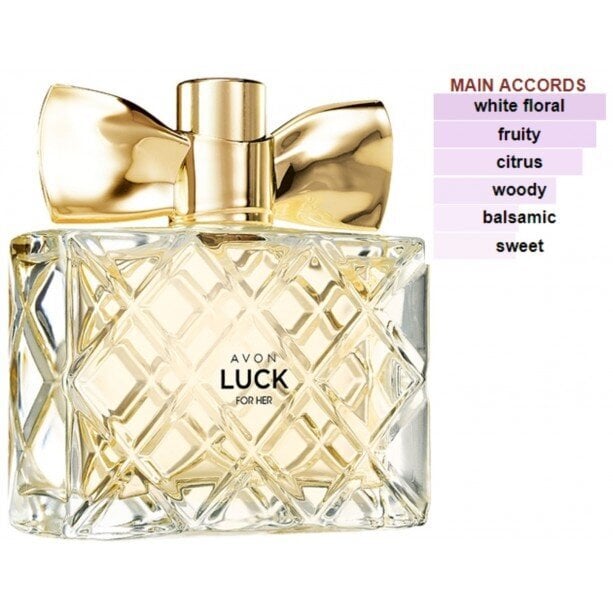 Avon Luck kvepalai Her 50 ml kaina ir informacija | Kvepalai moterims | pigu.lt