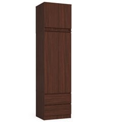 Шкаф S60 Star, коричневый цена и информация | Шкафы | pigu.lt