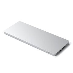 Satechi USB-C Slim Dock for 24'' iMac, silver - Dock kaina ir informacija | Adapteriai, USB šakotuvai | pigu.lt