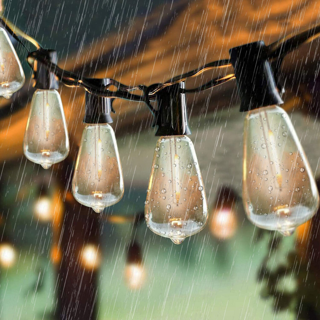 Lauko lempučių girlianda Tonro Retro, 20 m kaina ir informacija | Girliandos | pigu.lt