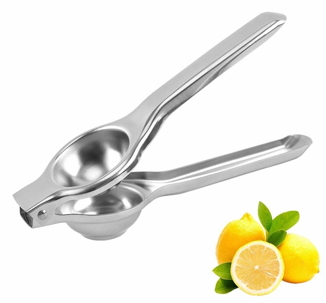 Plieninė citrusinių vaisių sulčiaspaudė, 20.5x7 cm kaina ir informacija | Virtuvės įrankiai | pigu.lt