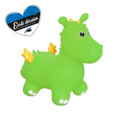 Šokinėjimo kamuolys Gerardo's Toys Jumpy Dragon 31 cm, žalias kaina ir informacija | Žaislai kūdikiams | pigu.lt