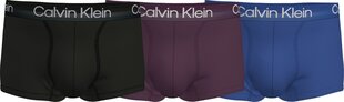 Trumpikės vyrams Calvin Klein 50057, įvairių spalvų, 3 vnt цена и информация | Мужские трусы | pigu.lt