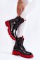 Auliniai batai moterims PL4 BSB22604, juodi kaina ir informacija | Aulinukai, ilgaauliai batai moterims | pigu.lt