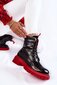 Auliniai batai moterims PL4 BSB22604, juodi kaina ir informacija | Aulinukai, ilgaauliai batai moterims | pigu.lt