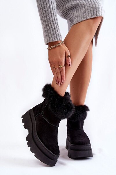 Sniego batai moterims PL5 Ann BSB22659, juodi цена | pigu.lt