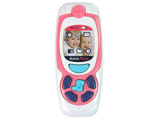 Žaislinis mobilusis telefonas, rožinis kaina ir informacija | Lavinamieji žaislai | pigu.lt