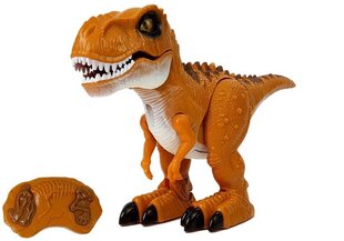 Nuotoliniu būdu valdomas dinozauras, oranžinis kaina ir informacija | Žaislai berniukams | pigu.lt