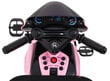Elektrinis motociklas su stūmimo rankena, rožinis kaina ir informacija | Elektromobiliai vaikams | pigu.lt