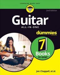 Guitar All-in-One For Dummies - Book plus Online Video and Audio Instruction, 2nd Edition: Book plus Online Video and Audio Instruction 2nd Edition цена и информация | Книги об искусстве | pigu.lt