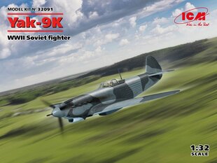 Klijuojamas modelis ICM 32091 WWII fighter Yak-9K 1/32 цена и информация | Склеиваемые модели | pigu.lt