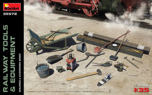 Klijuojamas modelis MiniArt 35572 Railway Tools & Equipment 1/35 цена и информация | Склеиваемые модели | pigu.lt