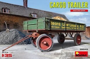 Klijuojamas modelis MiniArt 38043 Cargo Trailer 1/35 цена и информация | Склеиваемые модели | pigu.lt