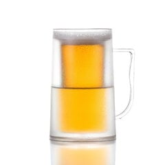 Охлаждающий бокал для пива, 500 мл цена и информация | Оригинальные кружки | pigu.lt