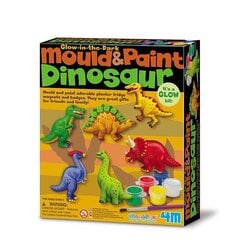 Kūrybinis rinkinys 4M Mould & Paint Dinosaur kaina ir informacija | Lavinamieji žaislai | pigu.lt